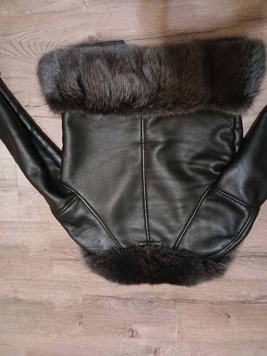 Дублянка fendi.Дубленочка косуха.