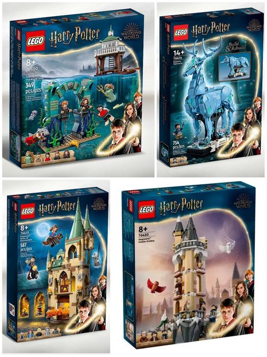 РЕДКИЕ 18 НАБОРОВ Lego Harry Potter Лего Гарри Замок Хогвартс ЧАСТЬ 1