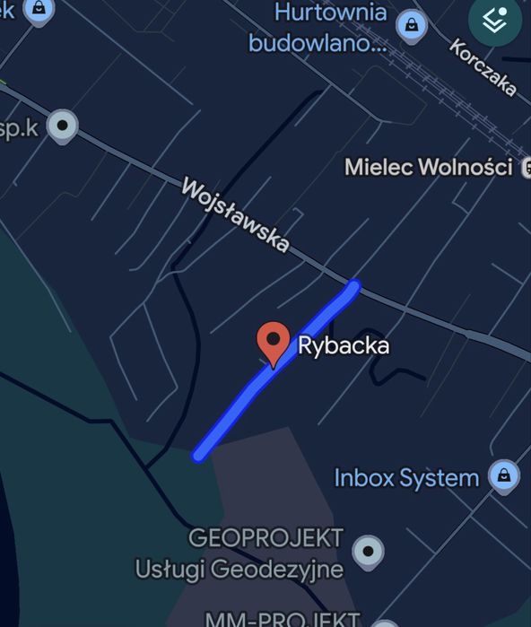 3x Działka budowlana 8.74a Mielec ul. Rybacka