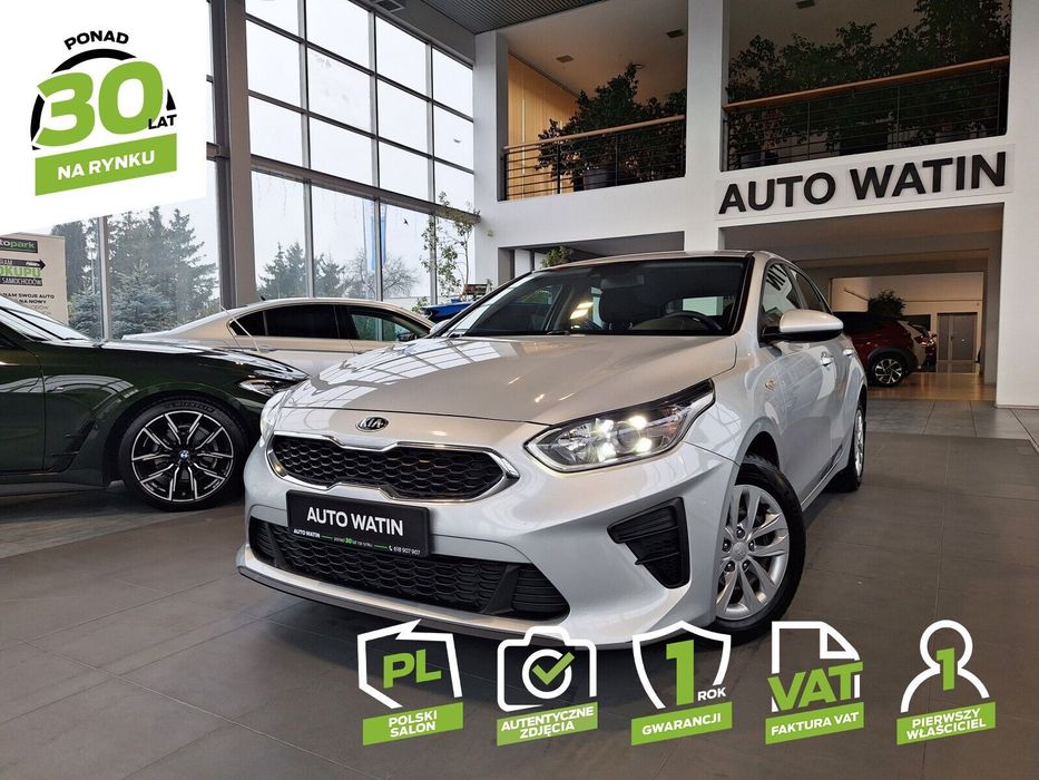 Kia Ceed Polski Salon, Drugi komplet opon, GWARANCJA FABRYCZNA, Serwis ASO, FV