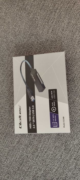 Qoltec Adapter SATA Przejściówka na dysk SSD HDD 2.5" USB 3.0 5Gb/s 2T