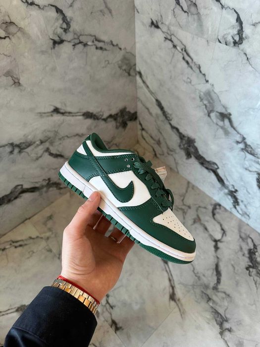 Кросівки Nike Dunk Low Varsity Green Кроссовки Найк Данк зелений