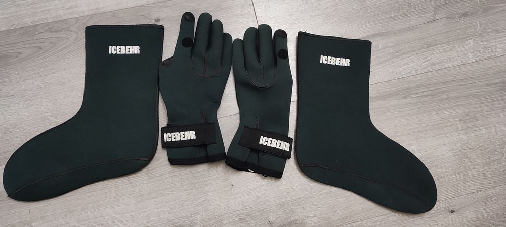 Неопренові рукавиці та носки Icebehr. Для підводного плавання.