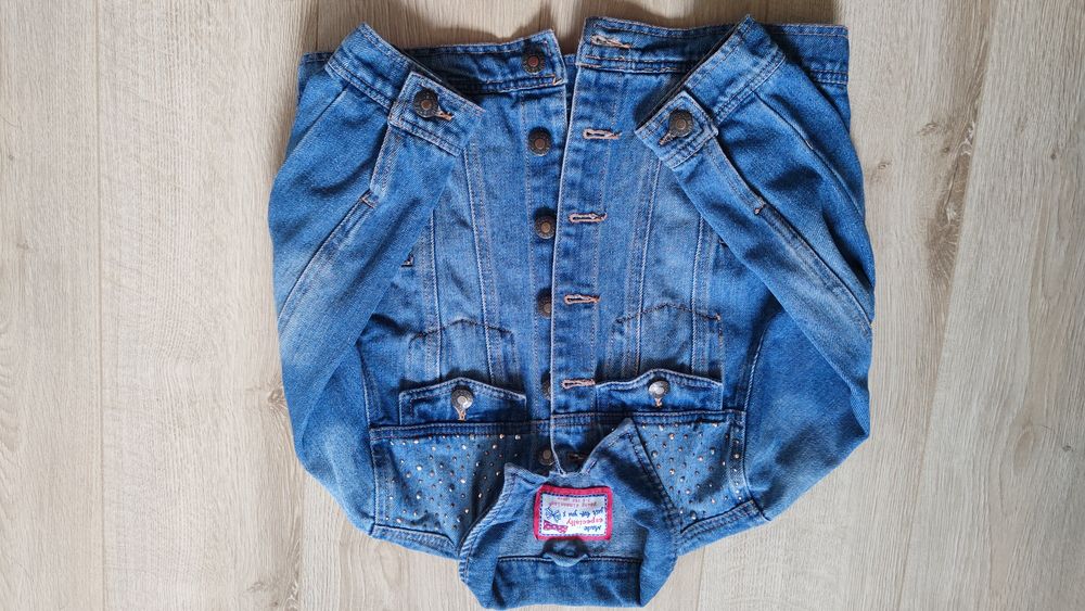 Kurtka jeansowa 128