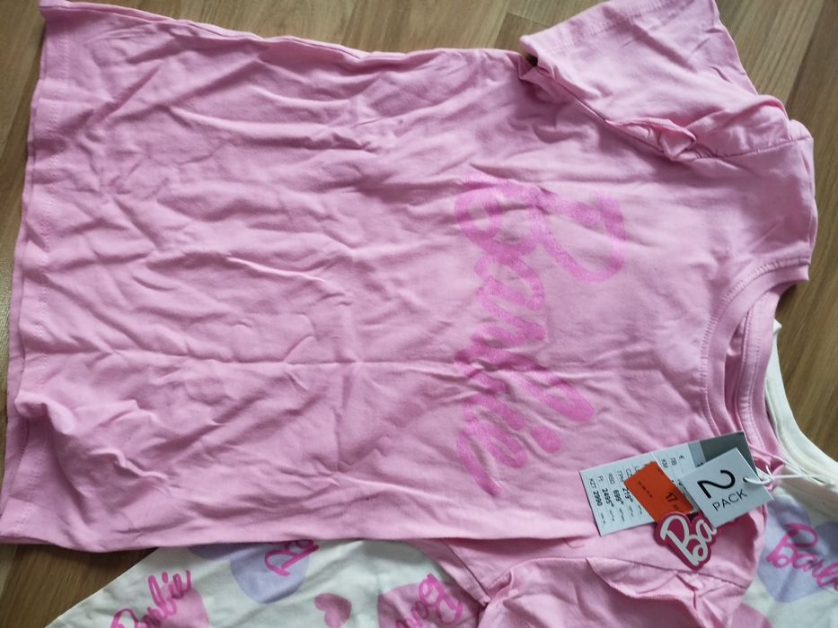 Dwupak bluzek barbie Sinsay 140cm