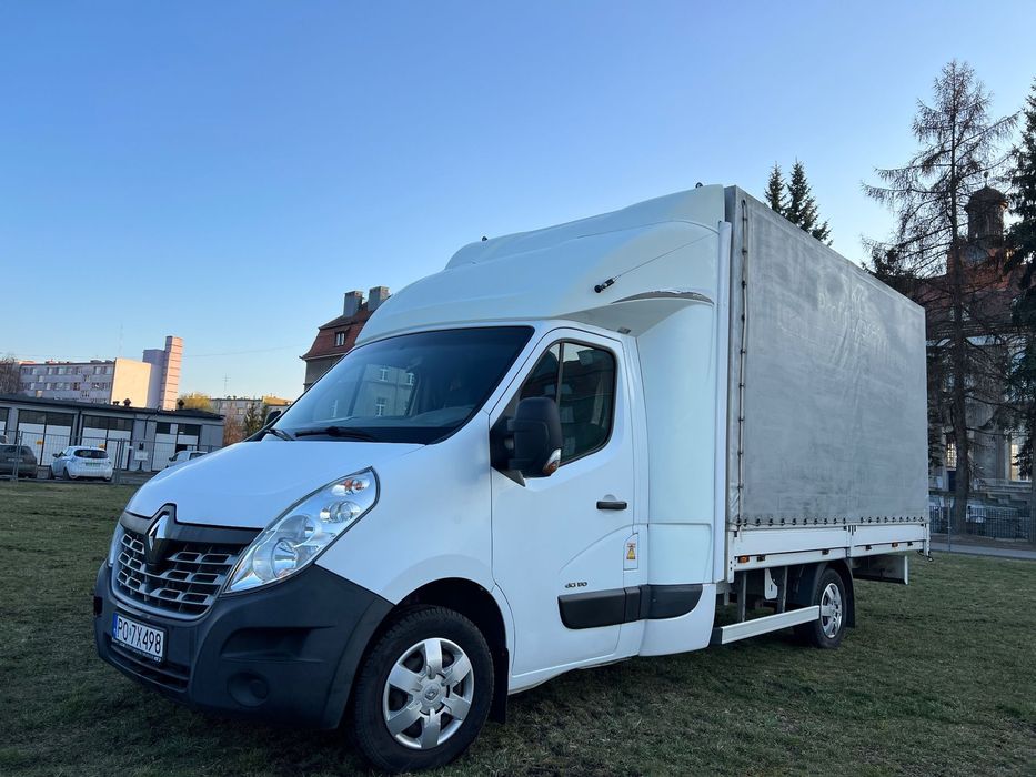 Renault Master  Bezwypadkowy Klima Vebasto łużko sypialna kabina Tempomat st. BDB