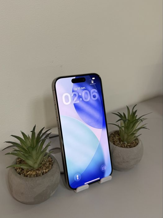 iPhone 15 Pro 256 GB Natural / Neverlock/85% АКБ/ Айфон 15 Про 256 ГБ