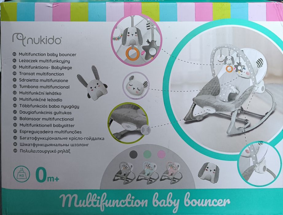 Leżaczek Bujaczek Nukido