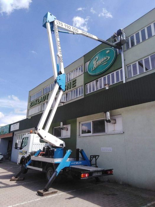 Podnośnik koszowy,zwyżka,podest,kosz,usługi