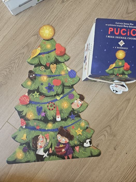 8 pudełek puzzle dla dzieci czuczu bluey