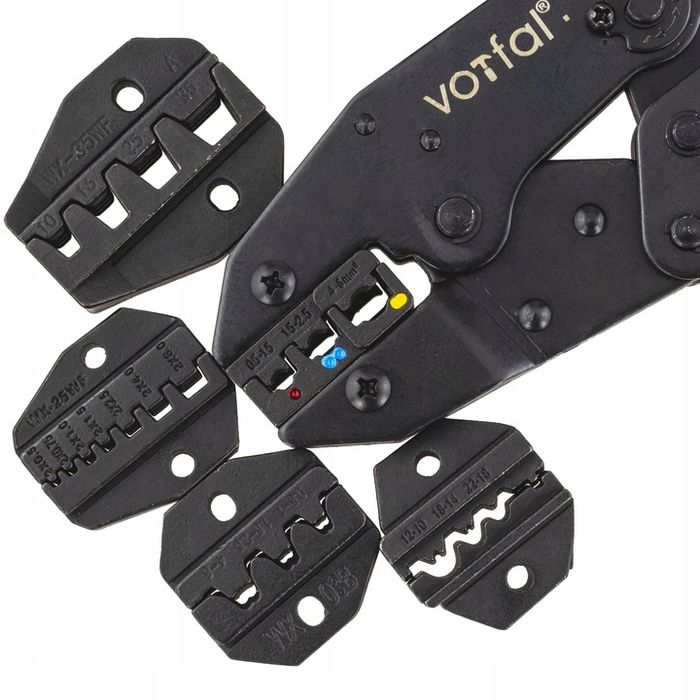 Zaciskarka Praska Do Końcówek Kabli 5 Matryc