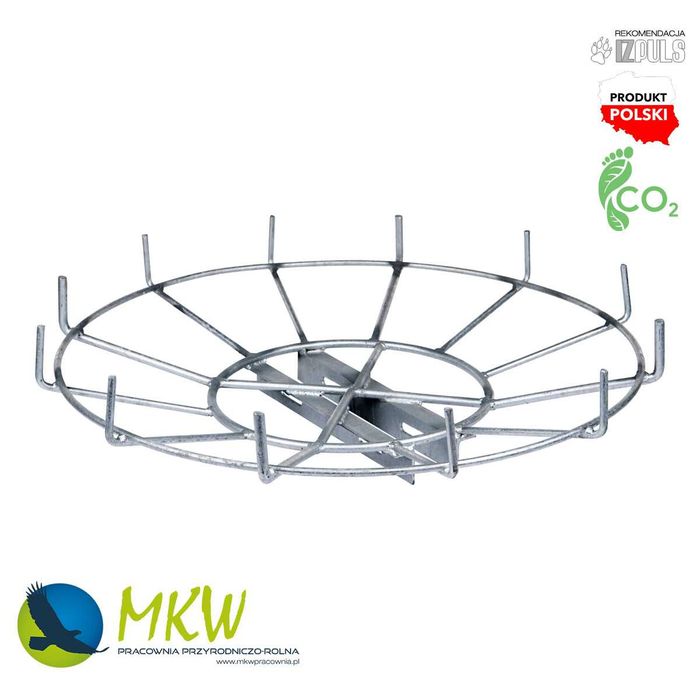 Plataforma de nidificação para cegonha – modelo Estrutura metálica MKW para postes elétricos