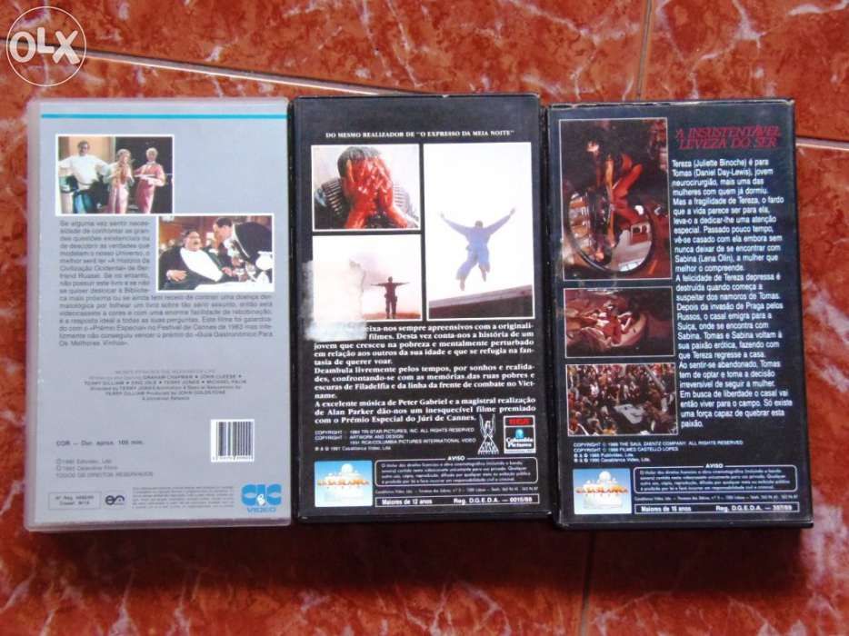 Cassetes VHS de Qualidade