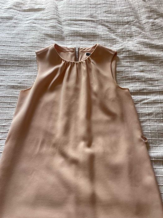 vestido rosa zara tamanho m