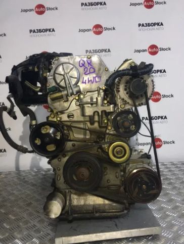 Двигатель Nissan X-Trail Т30 31 32, QR20,25, MR20 объём 2.0 2.5, 02-19