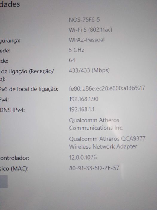 Placa WiFi e Bluetooth notbook ASUS E402YA64751293213315121