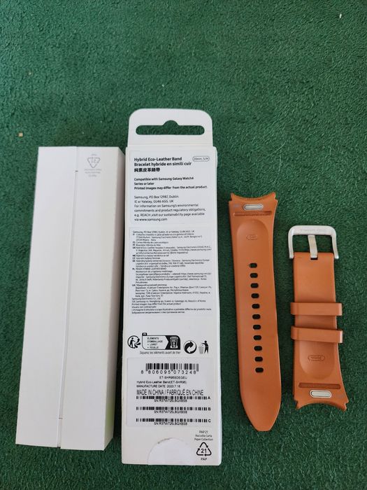 Pasek Samsung Hybrid Eco-Leather Band brązowy
