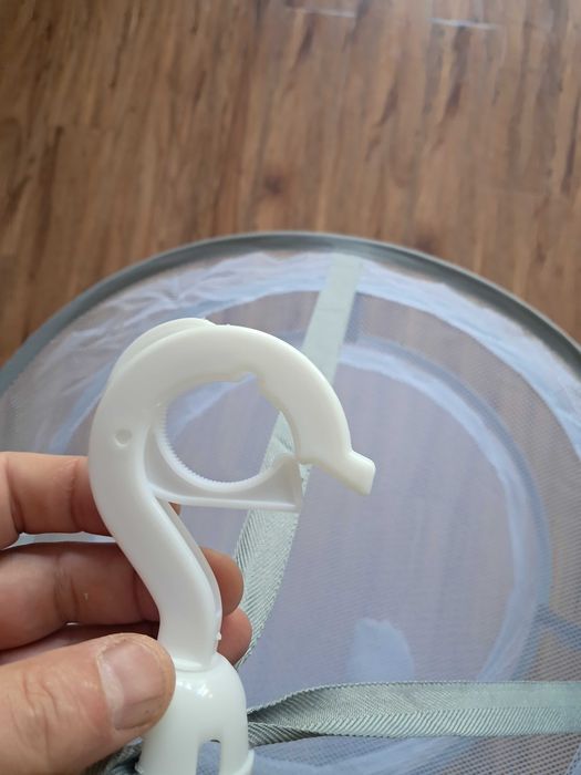 nowa wisząca suszarka do delikatnych rzeczy średnica 47 mm wys 70 cm