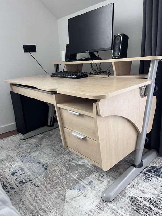 Парта трансформер з тумбою