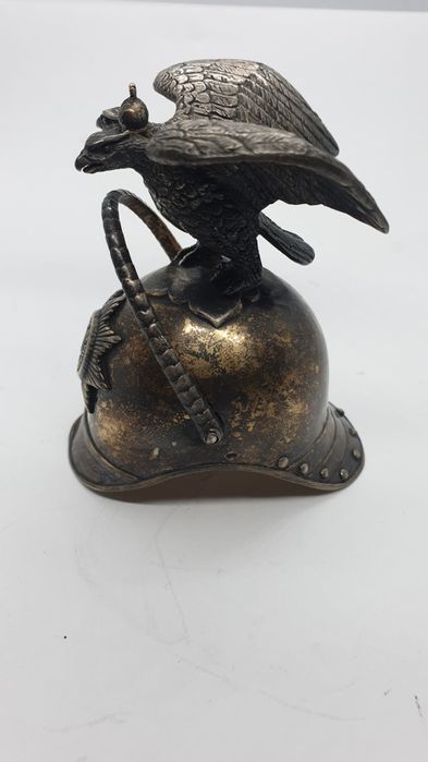 Рюмка ,шлем,серебро 925. 144гр.
