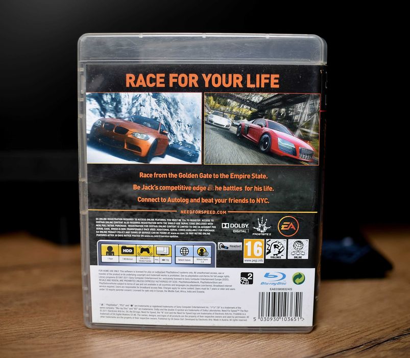 PS3 # Need For Speed The Run