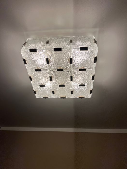 Lampa żyrandol plafon New Look Pop-Art Mid-Century Kamenicky Senov PRL