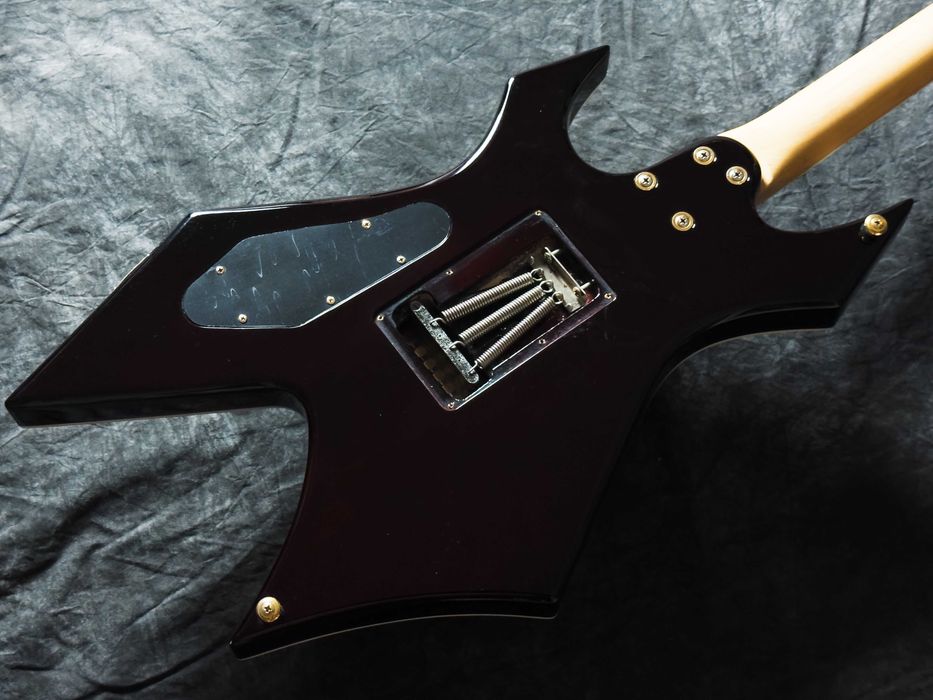 B.C. Rich Warlock-920JE See Through Red Burst