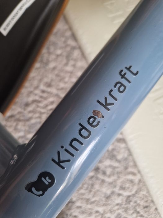Kinderkraft Rowerek Biegowy Trójkołowy Mini Jeździk Biegówka  niebieski