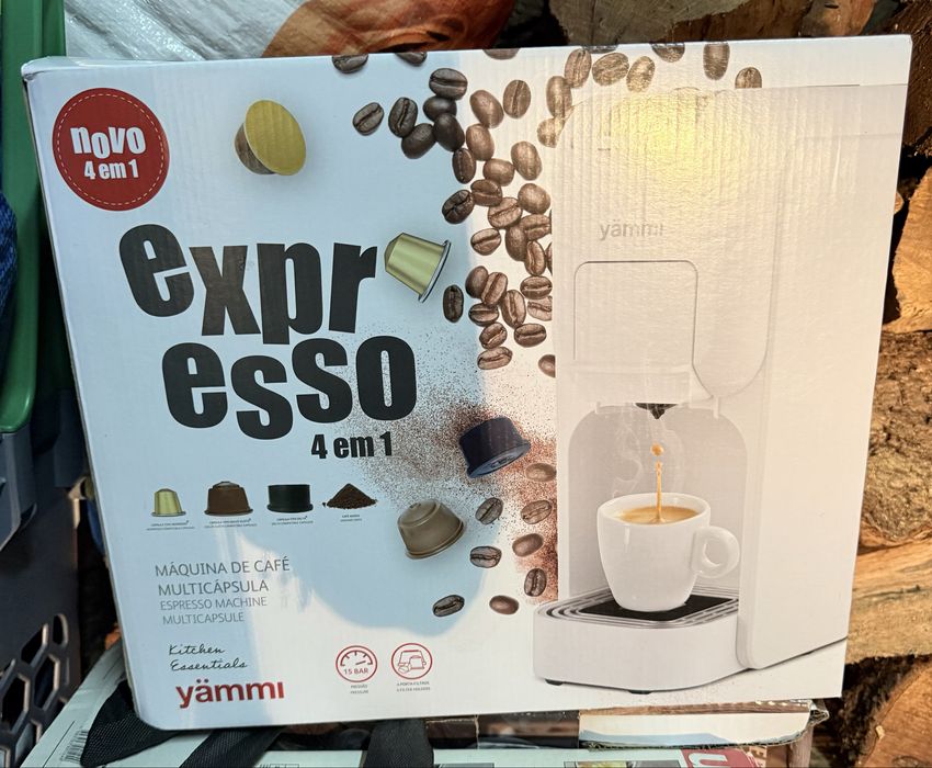 Máquina de café expresso 4 em 1 Yämmi