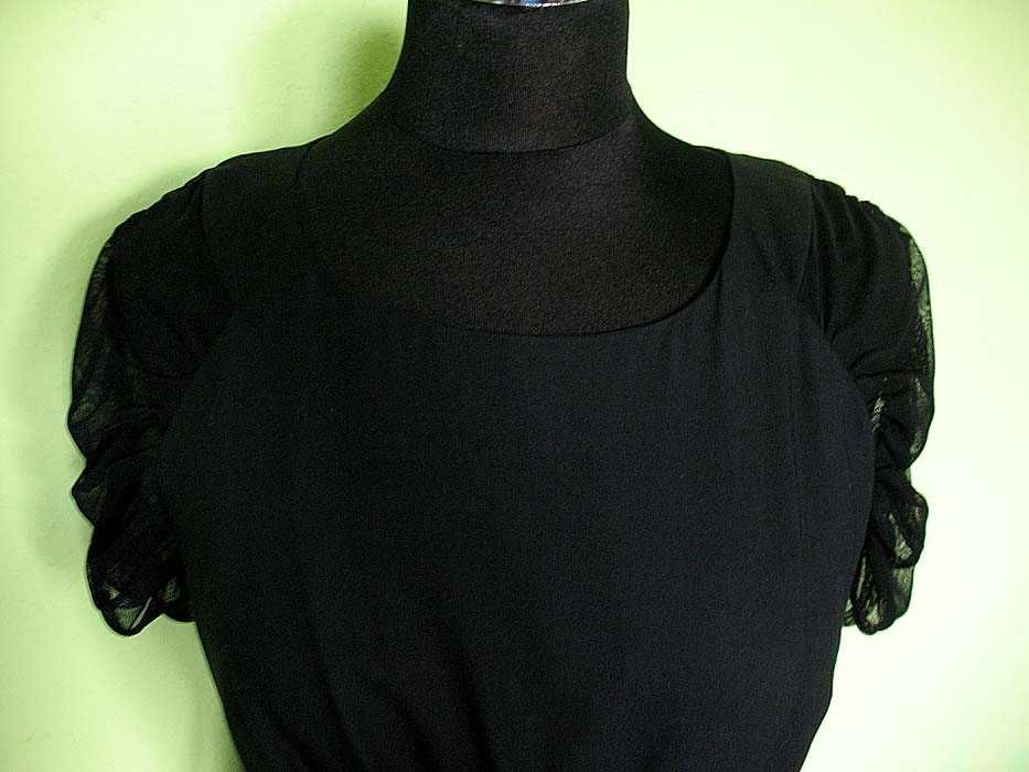 Sukienka - Czarna - Piękny styl - 40 L - biust 90 cm  Monnari