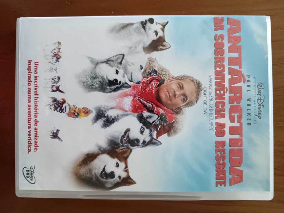 filme dvd original - Antártida da sobrevivência ao resgate