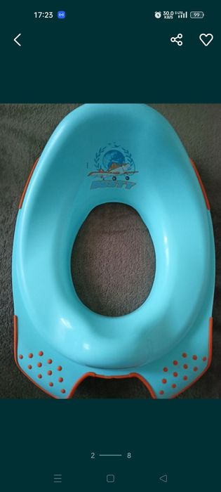 Nakładka podstawka nadstawka na WC toalete