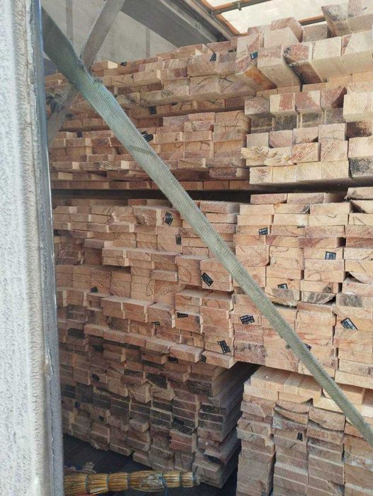 Брус, брус 50х100, брус 50х200, дошка 25х100, обрешітка 30х100 (сосна)