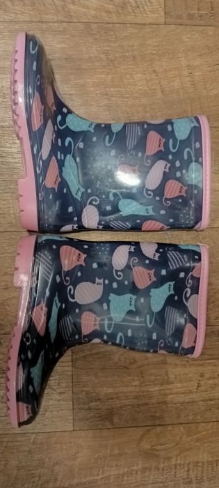 Kalosze, gumowce dziewczęce rozmiar 32