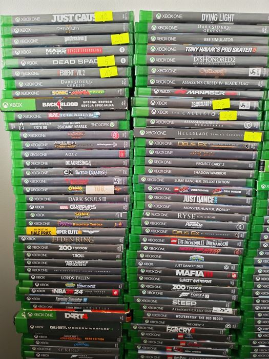 Gry Xbox one series Minecraft GTA Lego Rdr Cod Wiedźmin mafia  bf