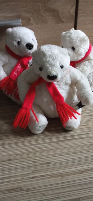 Misie coca cola maskotki