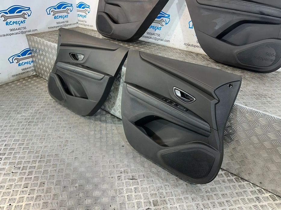 Conjunto Quartelas Frente Frontal Tras Traseira Original Com Cortinas