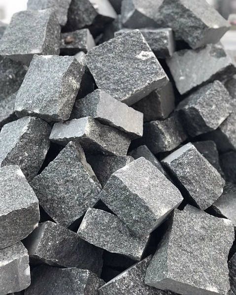 Бруківка Гранітна Габро.Базальтова Плитка