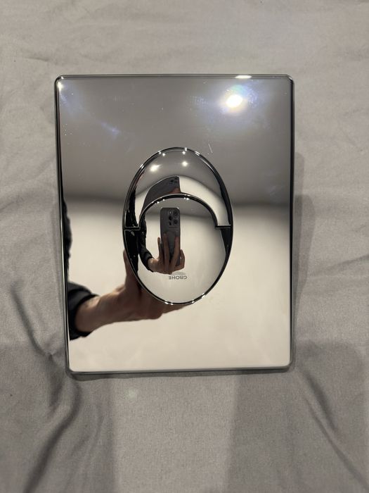 Przycisk do toalety Grohe srebrny/lustrzany