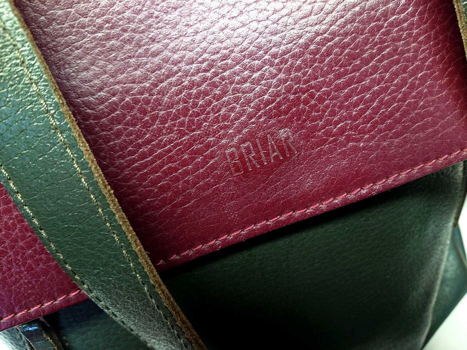 Очень мягкий вместительный женский кожаный рюкзак "BRIAR ® ",