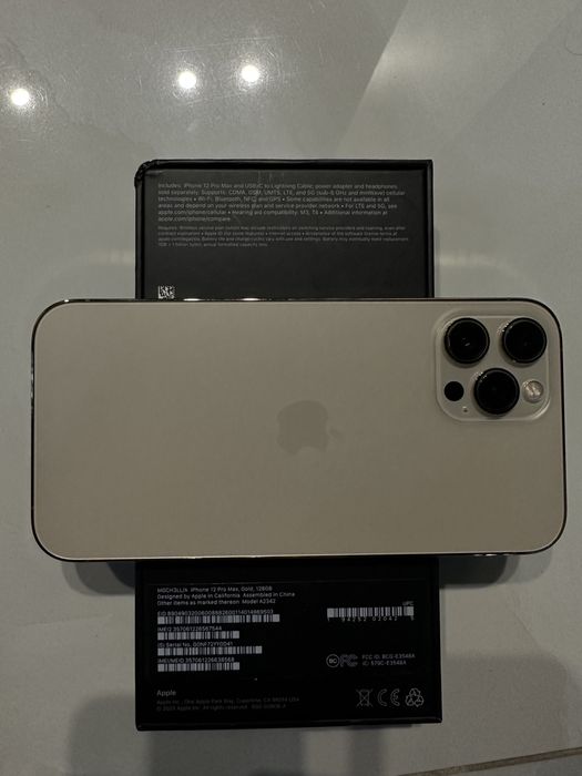 Iphone 12 pro max gold 128gb neverlock официал 12 про макс идеал