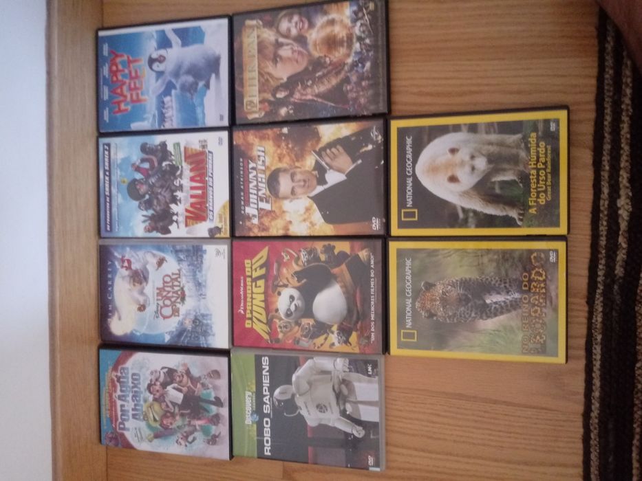 DVD's em ótimo estado