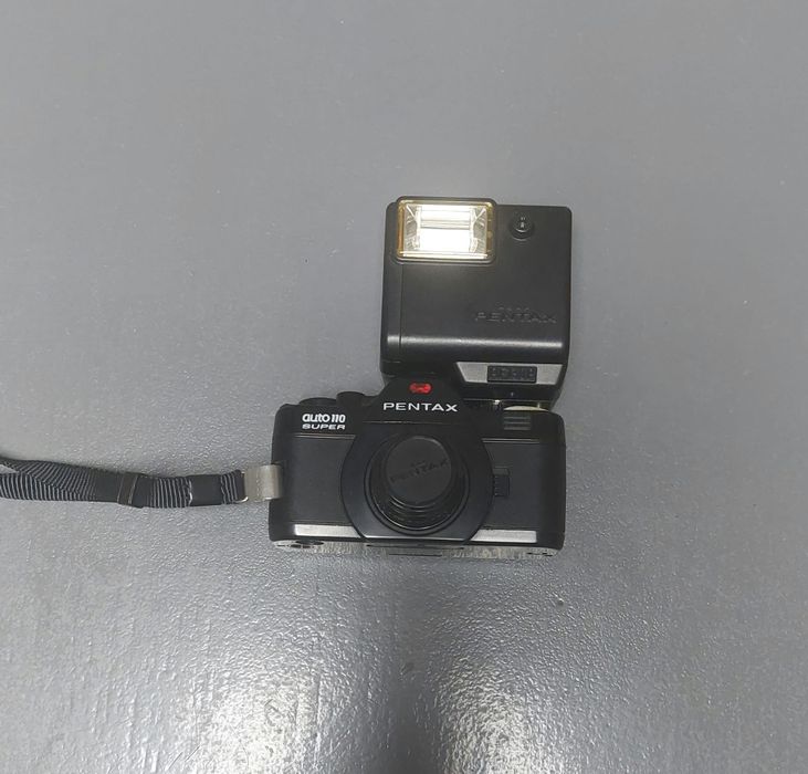 Máquina Fotográfica Pentax Auto 110 Super Rara