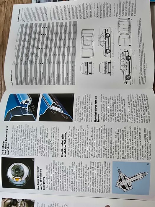 Prospekt Mitsubishi Galant