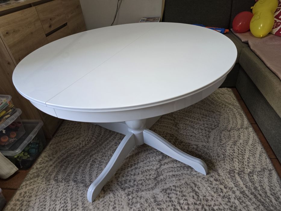 Rozkładany okrągły stół 110/155