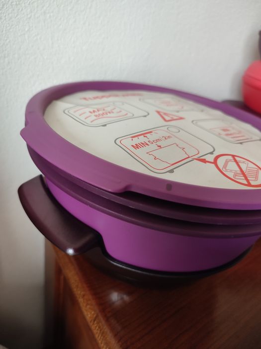 Artigos Tupperware microondas NOVOS