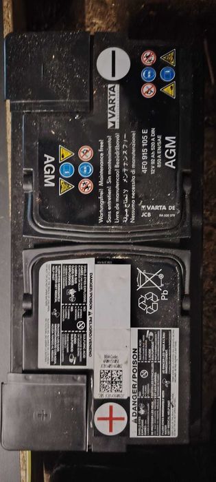 Bateria AGM Varta 92Ah 520A 850A