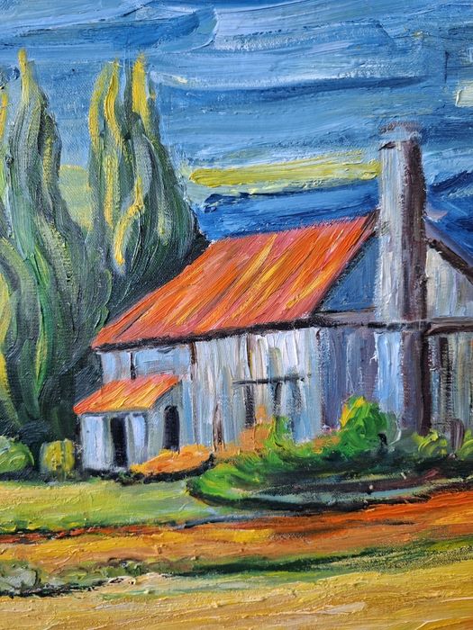 Obraz olejny w stylu Van gogha 100x140