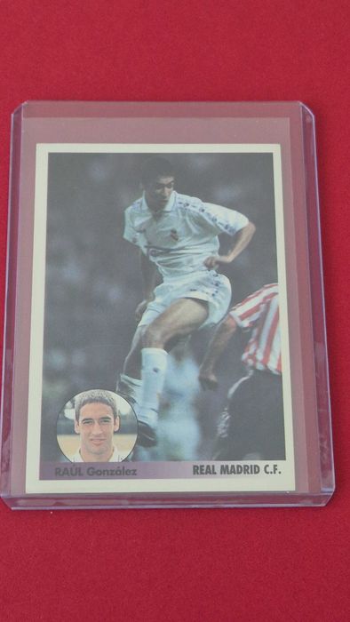 Naklejka Panini 1996/97 Raúl González (Real Madryt) Los Mejores Equipos