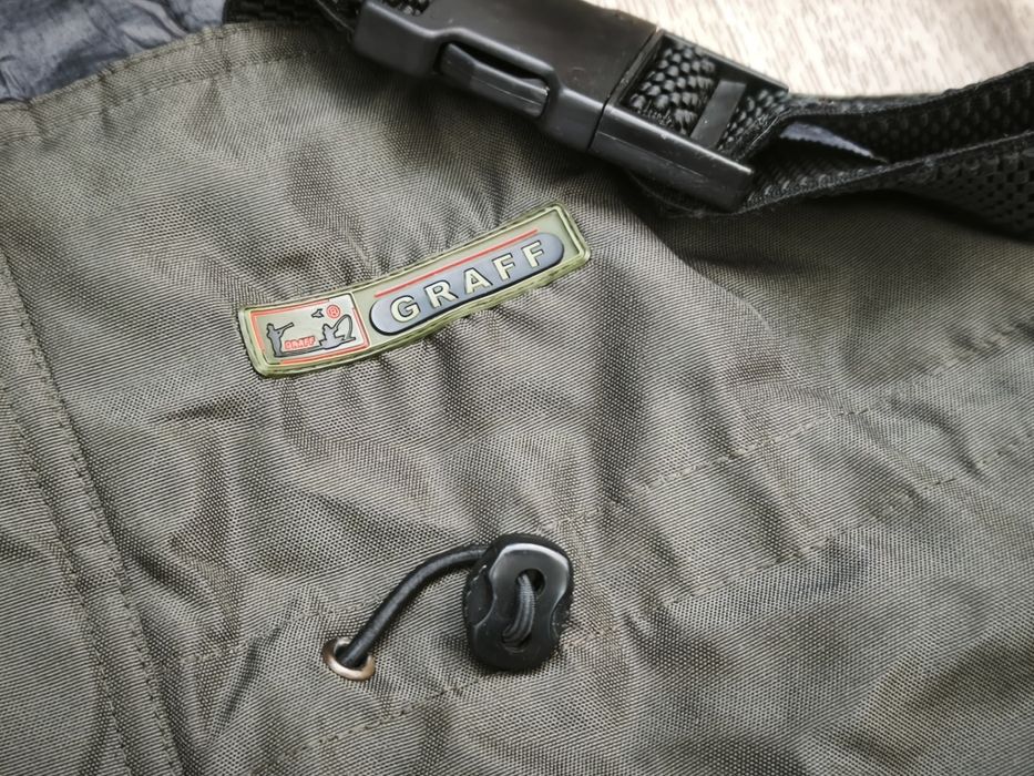 мисливський чи рибальський мембранний зимовий напівкомбінезон Graff